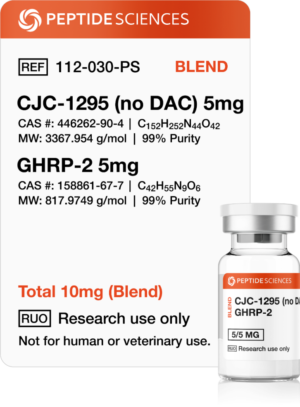 CJC-1295 (No DAC), GHRP-2 10mg (Blend)