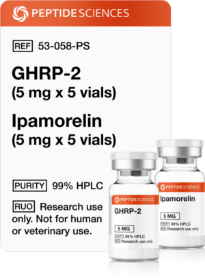 GHRP-2 (5mg x 5) and Ipamorelin  (5mg x 5)