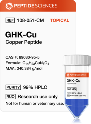 GHK-Cu 500mg (Copper Peptide) (Topical)