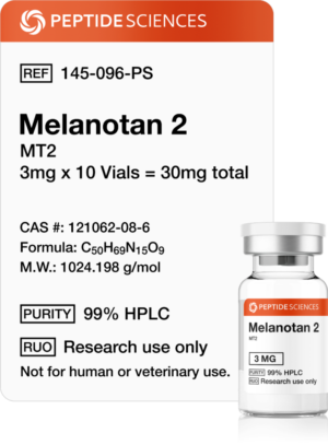 Melanotan 2 (MT2) (3mg x 10 Vials = 30mg)