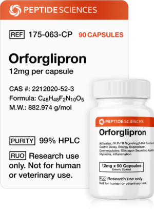 Orforglipron (12mg x 90 Capsules = 1,080mg)