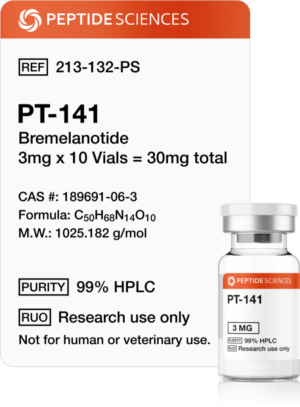 PT-141 (3mg x 10 Vials = 30mg)
